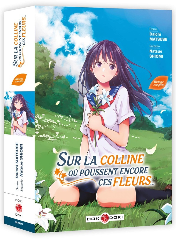 Sur la colline où poussent encore ces fleurs... Tomes 1 et 2 : Histoire complète. Etui en 2 volumes