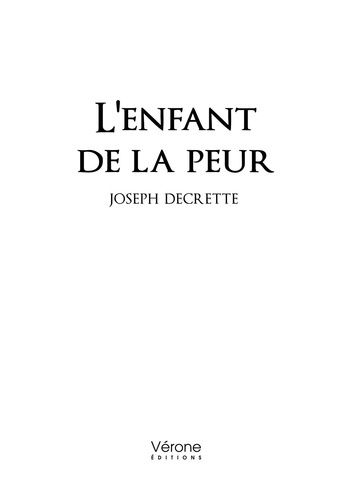 L'enfant de la peur