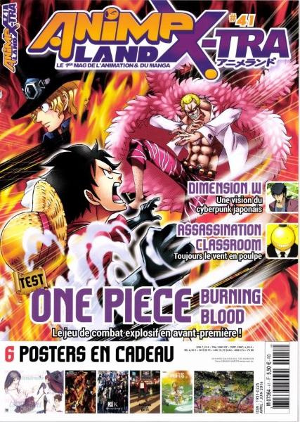 AnimeLand Xtra/41/Test One Piece Burning Blood / Avril - juin 2016