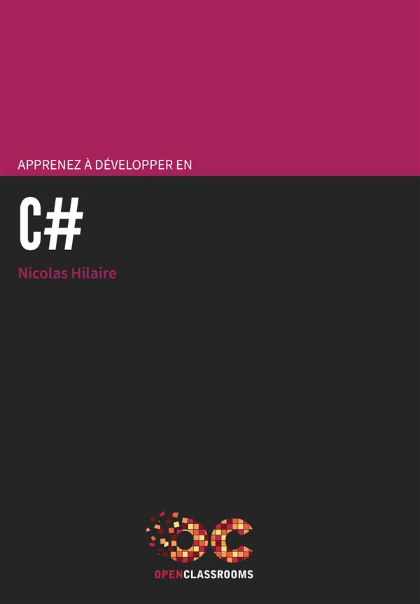 Apprenez à développer en C#