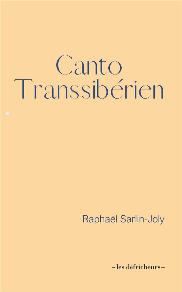 Canto transsibérien