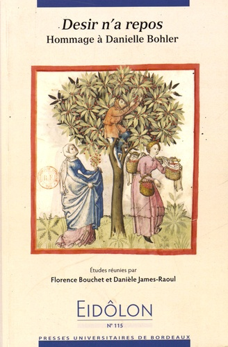 Eidôlon N° 115 : Désir n'a repos. Hommage à Danielle Bohler