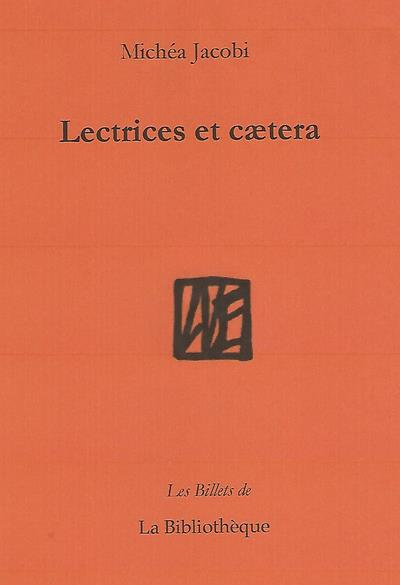 Lectrices et caetera