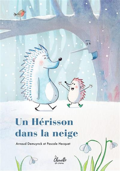 Un hérisson dans la neige