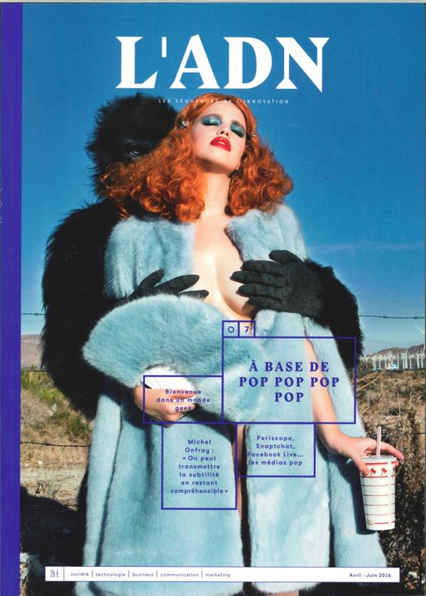 L'ADN N° 7, avril-juin 2016 : Soyons pop !