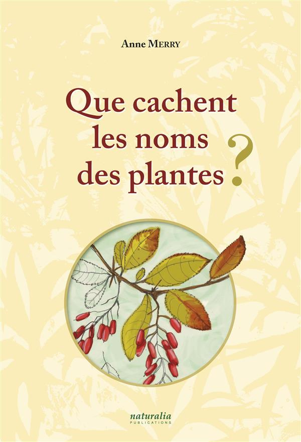 Que cachent les noms des plantes ?