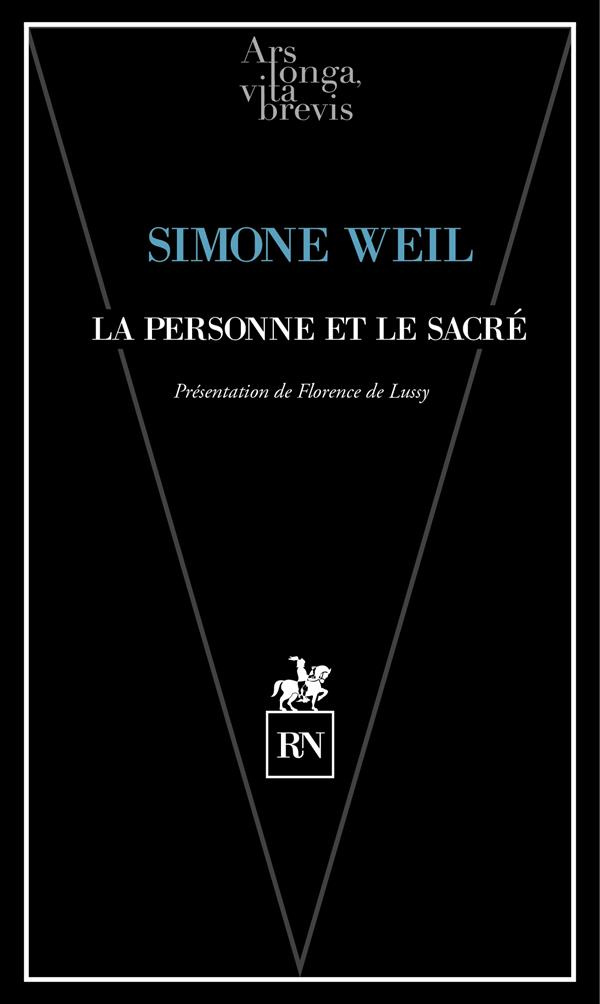 La personne et le sacré