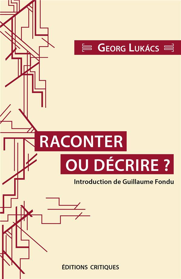 Raconter ou décrire ?