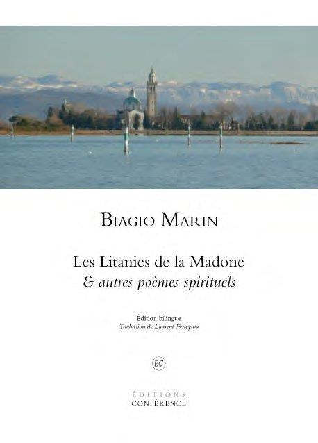 Les litanies de la Madone & autres poèmes spirituels. Edition bilingue français-italien