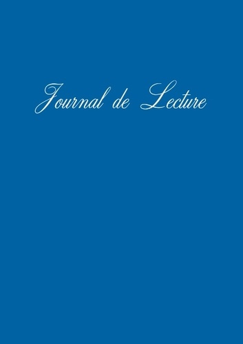 JOURNAL DE LECTURE