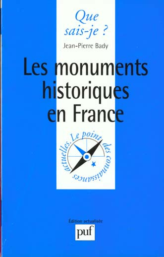 Bady_Jean-Pierre-Les_monuments_historiques_en_France-9782130495154_0