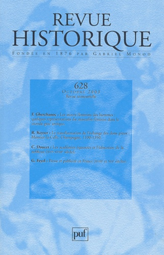 Gherchanoc_Florence_Keyser_Richard_Doucet_Cori-Revue_historique_N_628_Octobre_2003-9782130534938_0