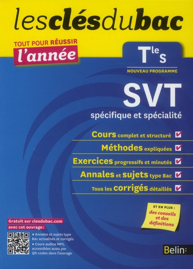 Lossouarn_Laurence_Defour_Marie-Cl_s_du_Bac_-SVT_Tle_S_sp_cifique_et_sp_cialit_-_R_ussir_l_ann_e-9782701158556_0