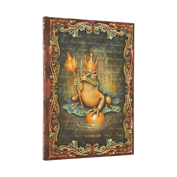 agenda-13-mois-2025-2026-horizontal-midi-les-freres-grimm-le-roi-grenouille-contes-de-fees_0