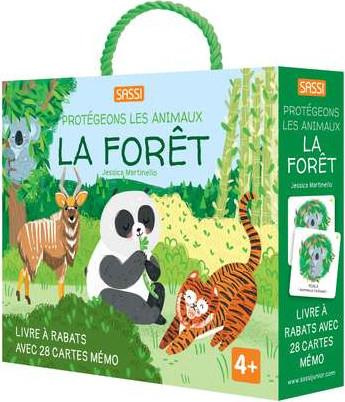 martinello-jessica-3b-zalio-damien-protegeons-les-animaux-la-foret-coffret-avec-1-livre-a-rabats-et-28-cartes-memo_0