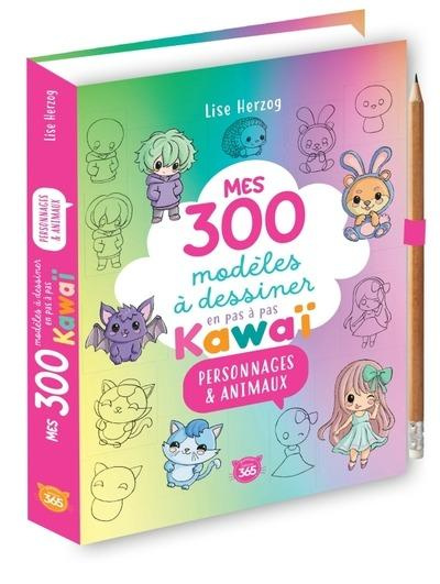 mes-300-modeles-a-dessiner-en-pas-a-pas-kawai-personnages-animaux_0