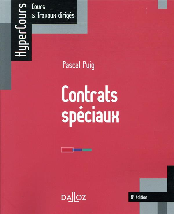 puig-pascal-contrats-speciaux-8e-edition_0