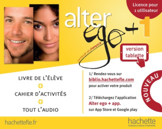 Application pour tablette (carte de téléchargement). Alter Ego + : Niveau 1