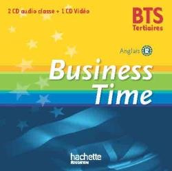 Anglais BTS Tertiaires Business Time B2. 1 DVD + 2 CD AUDIO