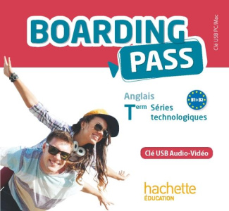 BOARDING PASS TERM SERIES TECHNOLOGIQUES - CLE USB AUDIO/VIDEO - ED. 2016