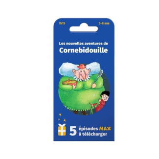 MAX - CARTE LES NOUVELLES AVENTURES DE CORNEBIDOUILLE - LA BOITE A HISTOIRES DE L'ECOLE DES LOISIRS