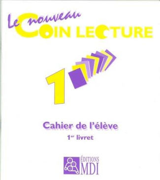 LE COIN LECTURE 1 - LOT DE 10 CAHIERS N 1   1 TABLEAU DE BORD