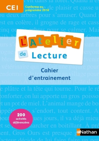 PCF - Atelier lecture 5 exemplaires CE1