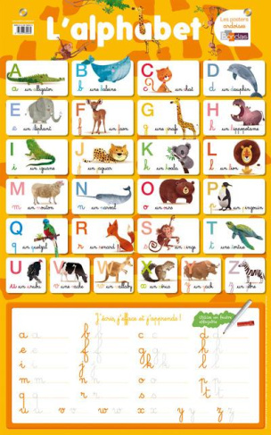 Poster l'alphabet