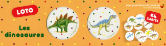 Loto les dinosaures. Avec 24 cartes