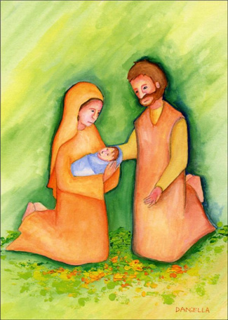 PACK CARTES NOEL OH02 10EX