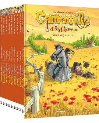 Camomille et les Chevaux Tomes 1 à 9 : Pack en 9 volumes