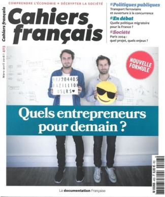 Cahiers français N° 403 : Quels entrepreneurs pour demain?