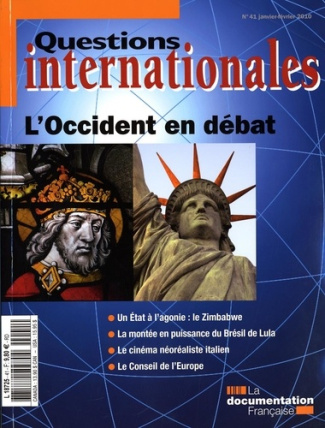 Questions internationales N° 41 : L'Occident en débat