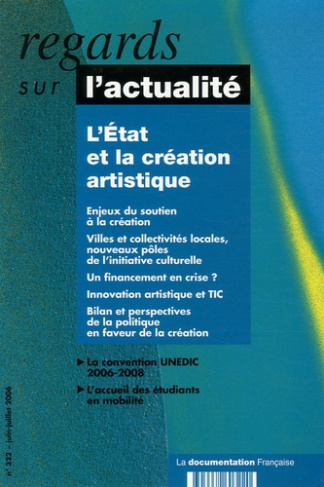 L'Etat et la création artistique