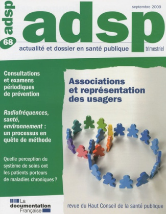 ADSP N° 68, Septembre 2009 : Associations et représentation des usagers
