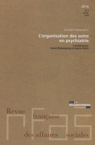 Revue française des Affaires sociales N° 5 : Organisation des soins en psychiatrie
