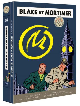 Blake et Mortimer - Coffret edition limitée 3 DVD / 3 DVD + 1 album : Le guide de Blake et Mortimer