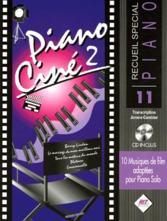 Piano Ciné 2. 10 musiques de films adaptées pour Piano Solo, avec 1 CD audio