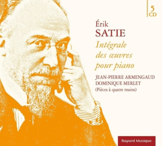 Erik Satie. Intégrale des oeuvres pour piano, 5 CD audio