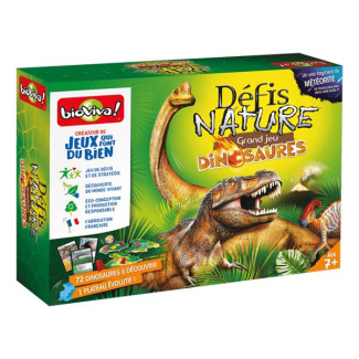 LE GRAND JEU DEFIS NATURE - DINOSAURES