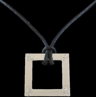PENDENTIF ABONDANCE LETTRES DE FEU