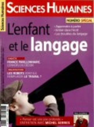 Sciences Humaines N° 274, octobre 2015 : L'enfant et le langage