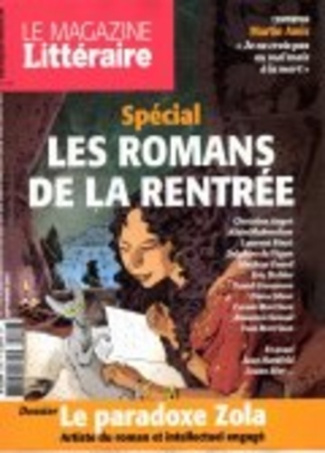 Le Magazine Littéraire N° 559, septembre 2015 : Spécial les romans de la rentrée