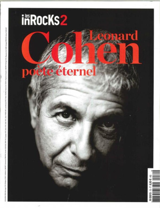 Les Inrocks 2 N° 72, novembre 2016 : Leonard Cohen, poète éternel
