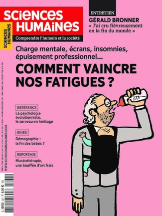 Sciences Humaines N° 367, avril 2024 : Comment vaincre nos fatigues ?