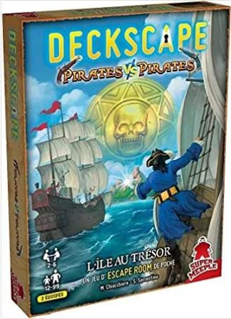 PIRATES VS PIRATES - L'ILE AU TRESOR - VOL08 - DECKSCAPE