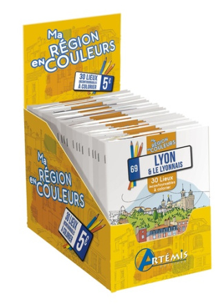 LYON ET LE LYONNAIS BOITE MA REGION EN COULEURS 20 EX