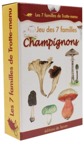 JEU DES 7 FAMILLES CHAMPIGNONS - LES 7 FAMILLES DE TROTTE-MENU