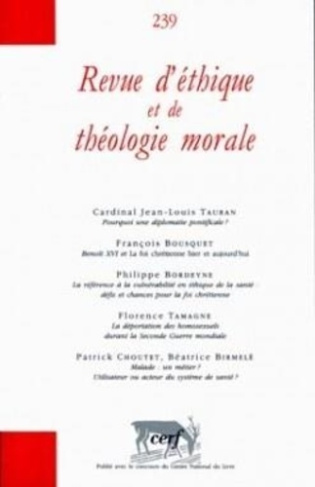 Revue d'éthique et de théologie morale N° 239, Juin 2006