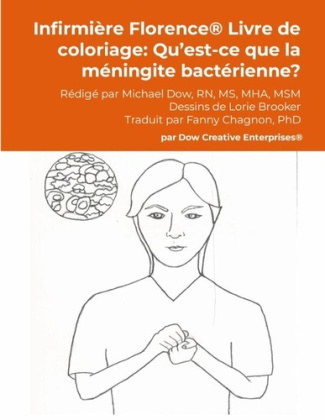 Infirmière Florence® Livre de coloriage: Qu'est-ce que la méningite bactérienne?